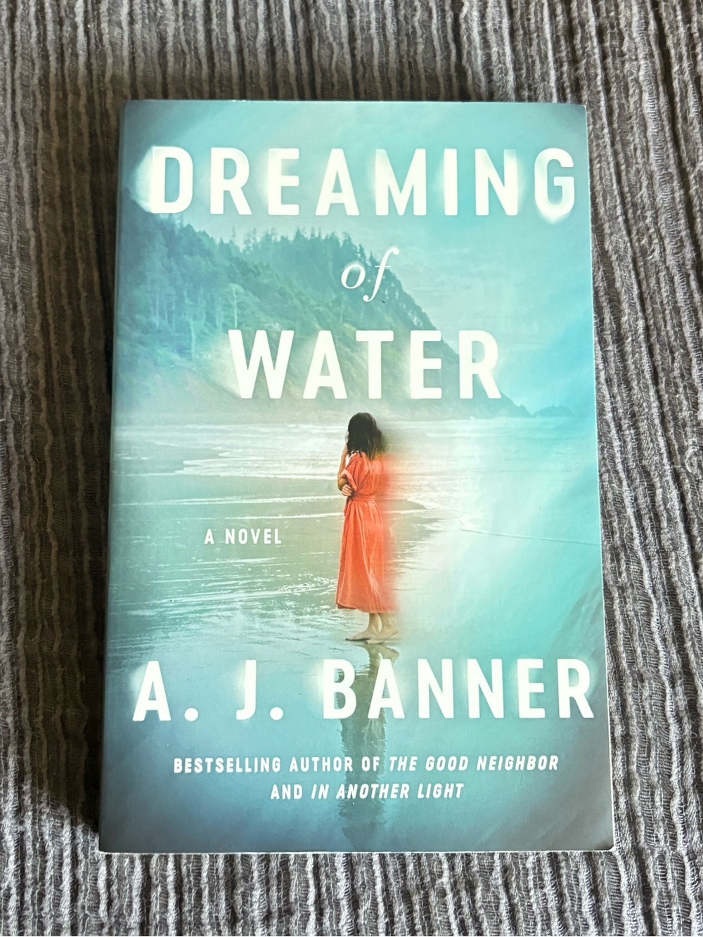 Dreaming of Water by A. J. Banner Paperback Mystery Suspense Novel